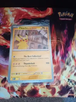Pikachu At The Museum Jumbo Promo Card - Image 4