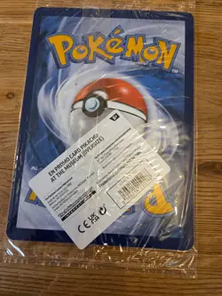 Pikachu at the Museum Jumbo Promo Card Sealed | Natural History Museum London - Image 2