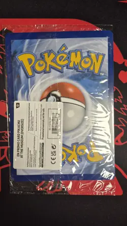 Pokemon Pikachu At The Museum Jumbo Promo Card Factory Sealed - Image 2
