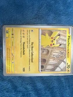 Pokemon TCG Pikachu At The Museum Jumbo Promo Card Brand New Sealed - Image 2