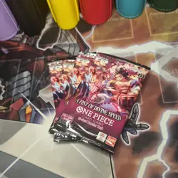 One Piece TCG - A Fist Of Divine Speed OP11 Sealed Booster Pack x4 - Image 1