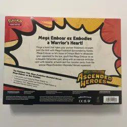 Pokemon Mega Evolution Ascended Heroes Ex Box Set of 3 Factory Sealed - Image 3