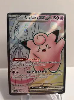Lillie's Clefairy ex 173/159 Sv09: Journey Together Holo - Image 1