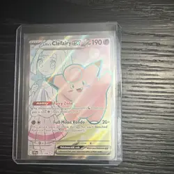 Lillie's Clefairy ex 173/159 Sv09 Journey Together Full Art Holo UR EN - Image 1