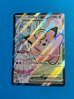 Lillie's Clefairy ex - Holo 173/159 SV09: Journey Together Ultra Rare NM - Image 1