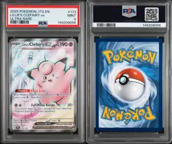 Lillie's Clefairy ex 173/159 Sv09: Journey Together Holo - PSA 9 MINT - Image 3