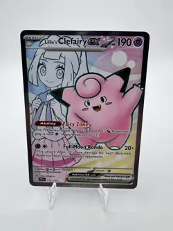 Lillie's Clefairy ex 173/159 Sv09: Journey Together Holo NM - Image 1