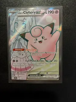 Lillie's Clefairy ex 173/159 Journey Together Full Art Holo EN 190HP - Image 1