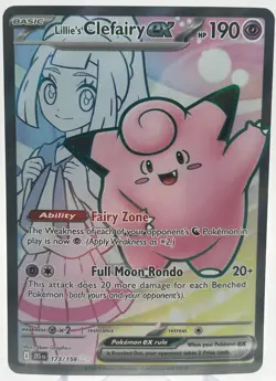 Lillie's Clefairy ex 173/159 Sv09: Journey Together Holo - Image 1