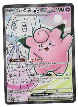 Lillie's Clefairy ex 173/159 Sv09: Journey Together Holo - Image 1