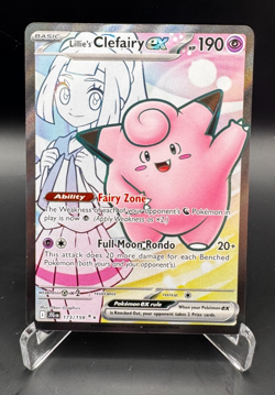 Lillie's Clefairy ex 173/159 Sv09: Journey Together Holo - Image 1