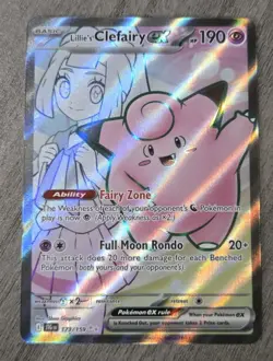 Lillie's Clefairy ex 173/159 Sv09: Journey Together Holo - Image 1