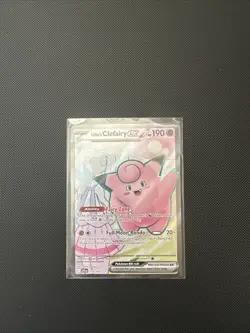 Lillie's Clefairy ex 173/159 Ultra Rare Journey Together Pokemon Holo - Image 1