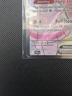 Lillie's Clefairy ex 173/159 Ultra Rare Journey Together Pokemon Holo - Image 2