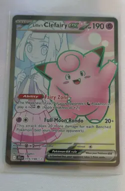 Lillie's Clefairy ex 173/159 Sv09: Journey Together Holo - Image 1