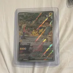 Pokemon TCG Pikachu 173/165 SV: Scarlet & Violet 151 Holo Rare Pokemon EN 2023 - Image 1