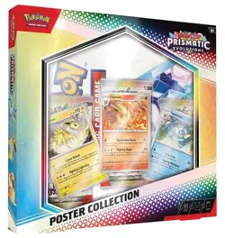 Pokemon Scarlet & Violet Prismatic Evolutions Poster Collection Sealed - Image 1
