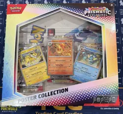 Pokemon Scarlet & Violet Prismatic Evolutions Poster Collection - FACTORY SEALED - Image 1
