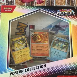 POKEMON SCARLET & VIOLET ~ PRISMATIC EVOLUTIONS POSTER COLLECTION - Image 1
