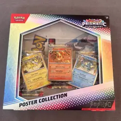 Pokemon Scarlet & Violet Prismatic Evolutions Poster Collection Sealed - Image 1
