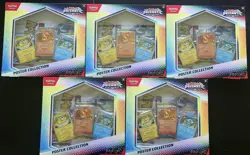 Pokemon Scarlet & Violet Prismatic Evolutions Poster Collection Lot of 5 Sealed - Image 2