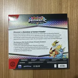 Pokemon Scarlet & Violet Prismatic Evolutions Poster Collection Sealed - Image 2