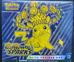 Pokemon TCG Scarlet & Violet Surging Sparks Pokemon Elite Trainer Box ETB NEW !! - Image 1