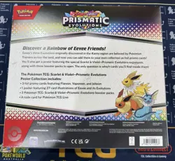 Pokemon Scarlet & Violet Prismatic Evolutions Poster Collection - FACTORY SEALED - Image 2