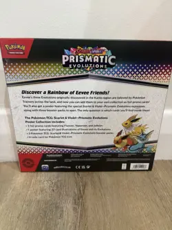 Pokemon Scarlet & Violet - Prismatic Evolutions Poster Collection 📦 Sealed - Image 2