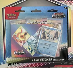 Pokemon Scarlet & Violet Prismatic Evolutions Poster Collection & 3 Pack Blister - Image 3