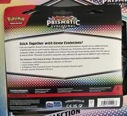 Pokemon Scarlet & Violet Prismatic Evolutions Poster Collection & 3 Pack Blister - Image 4