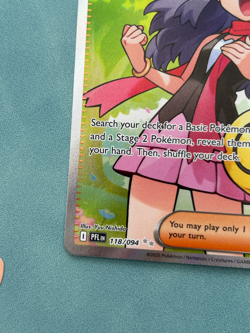 Dawn 118/094 Phantasmal Flames Holo Full Art Pokemon Card NM Near Mint - Image 5