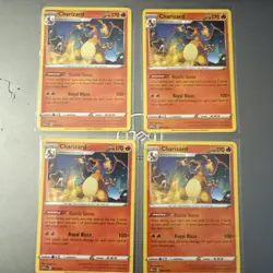 Lot of 4 - Charizard 001/015 Promo McDonald's Promos 2024 Pokemon Near Mint - Image 1