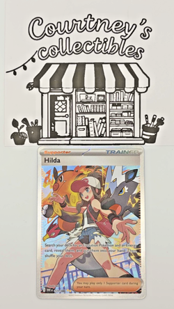 Pokemon TCG White Flare Holo Hilda #171/086 NM - Image 2