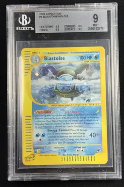 Blastoise 004/165 Expedition Base Set Holo - Image 1