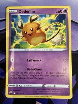 Pokemon TCG Dedenne 085/195 Silver Tempest English - Image 1