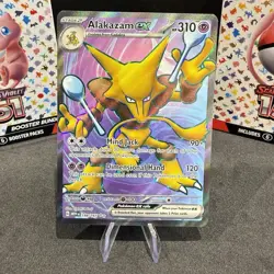 The Pokemon Company Alakazam ex 188/165 SV 151 Full Art NM! - Image 1