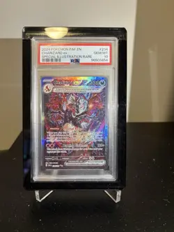 2024 POKEMON PAF EN-PALDEAN FATES SPECIAL ILLUSTRATION RARE CHARIZARD EX PSA 10 - Image 1