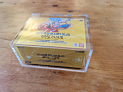 4 x One Piece Booster Box Magnetic Acrylic Case Fits OP-04 TO OP-16 - Image 1