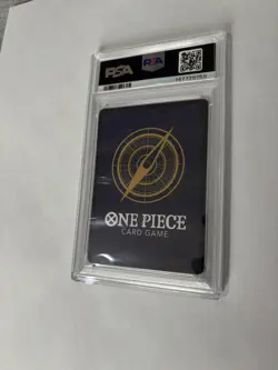 One Piece Monkey.D.Luffy Carrying On His Will OP13-118 Wanted Alt Art PSA 10 - Image 2