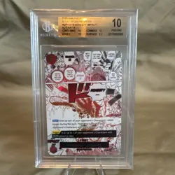 *Gem MINT**BGS 10*One Piece Honesty Impact Alt Art OP11-018 Fist of Divine Speed - Image 1