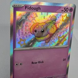 Pokemon Card Fidough SVP 069 Black Star Promo Shiny Paldean Fates Near Mint - Image 4
