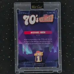 Wild Card Decades Michael Beck 1/1 Swan in The Warriors - Image 2