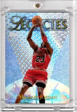 1998-99 Topps Michael Jordan Legacies SSP #L15 Bulls Beautiful Card Near Mint + - Image 1