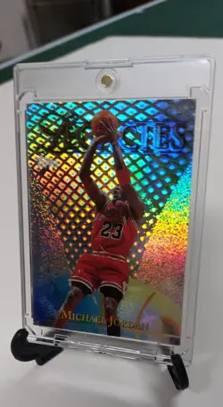 1998-99 Topps Michael Jordan Legacies SSP #L15 Bulls Beautiful Card Near Mint + - Image 3