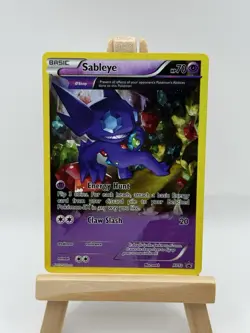 Sableye XY92 Holo Black Star Promo LP Pokemon Card. - Image 2