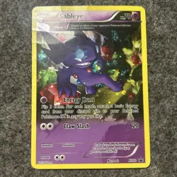 Pokemon TCG Sableye XY92 Black Star Promo Holo LP Condition - Image 1