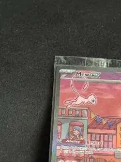Mew ex SVP 053 Pokemon TCG Scarlet & Violet 151 Black Star Promo. Sealed - Image 2