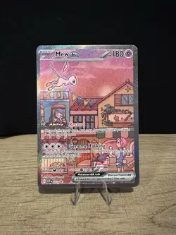 Pokemon TCG Mew ex 053 Black Star Promo Scarlet & Violet SVP 151 - Image 1
