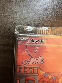 Pokemon Mew EX SVP 053 Scarlet Violet 151 UPC Black Star Promo - Sealed - Image 2